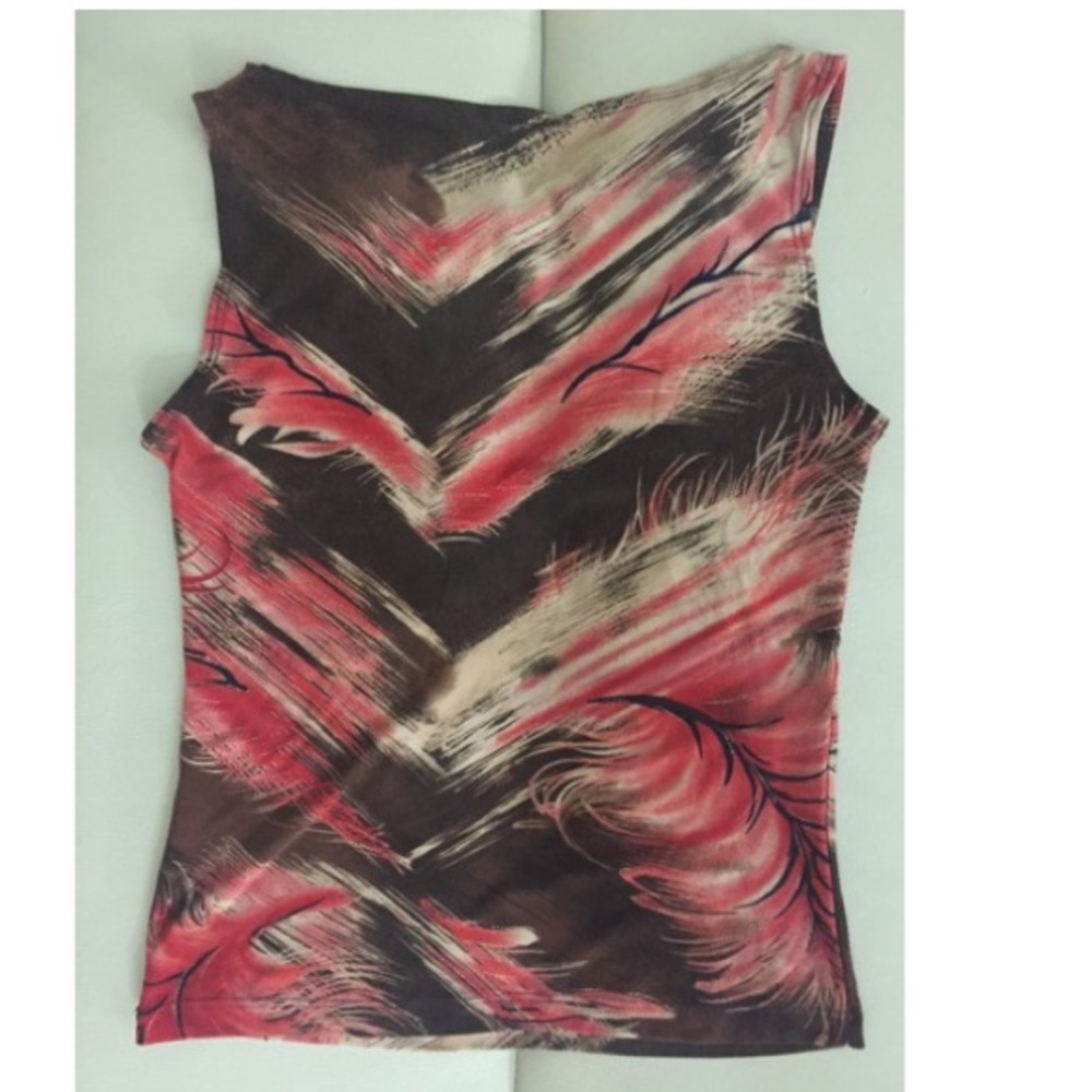 Sleeveless cowl neck top - Picture 2 of 2